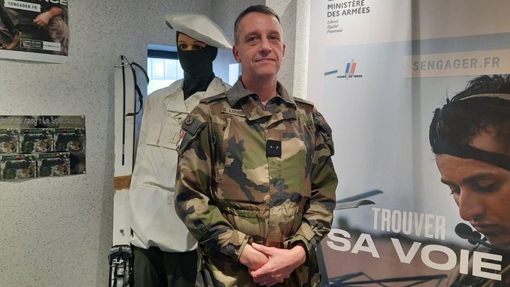 Le général Bruno Louisfert. (SANDRINE ETOA-ANDEGUE / RADIOFRANCE)