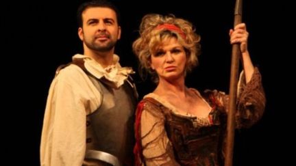 David Serero et Jeane Manson dans L&#039;Homme de la Mancha
 (DR)