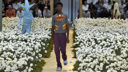 Défilé&nbsp;Off-White masculin printemps-été 2020 à la Paris Fashion Week le 19 juin 2019 (VICTOR VIRGILE / GAMMA-RAPHO)