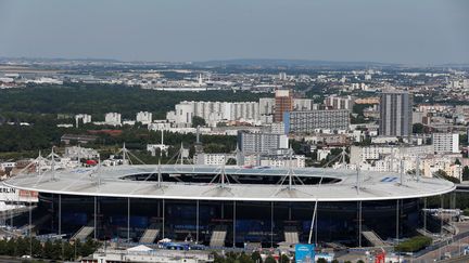 Vue générale du Stade de France à Saint-Denis (Seine-Saint-Denis), le 9 juillet 2016. (MATTHIEU ALEXANDRE / AFP)