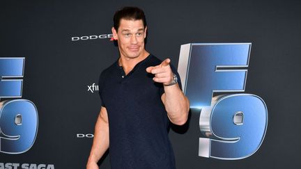 L'acteur et catcheur américain John Cena, le 31 janvier 2020 à Miami (Etats-Unis). (ANDREW H. WALKER/REX/SIPA / SHUTTERSTOCK / SIPA)