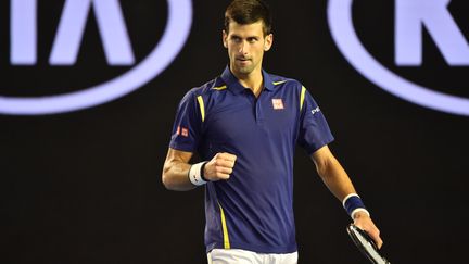 La rage de vaincre de Novak Djokovic (PAUL CROCK / AFP)