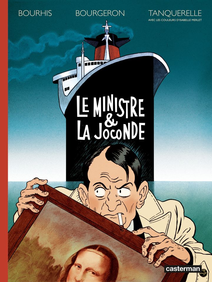 "Le ministre et la Joconde",&nbsp;couverture (Hervé Tanquerelle / CASTERMAN)