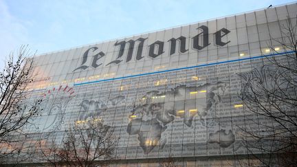 Les locaux du&nbsp;journal "Le Monde", à Paris, le&nbsp;17 janvier 2014.&nbsp; (MAXPPP)