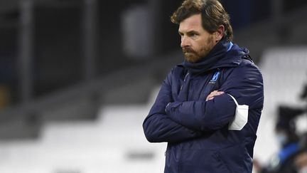 André Villas-Boas, l'entraîneur de l'Olympique de Marseille (NICOLAS TUCAT / AFP)