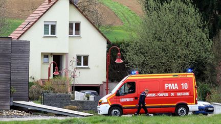 &nbsp; (La maison de Schlierbach où ont été retrouvés morts les trois enfants © Maxppp)