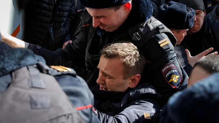 L'opposant Russe Alexeï Navalny Arrêté à Moscou Lors D'une ...