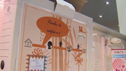 "Et toi, tu l’as vécu comment ?".&nbsp;C'est l'appel à témoignages lancé par une équipe de chercheurs de l’université de Bourgogne, qui a déposé dans la ville de Dijon des boîtes aux lettres afin de recueillir le ressenti des habitants sur leur premier confinement. (CAPTURE D'ÉCRAN FRANCE 3)