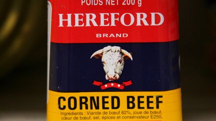 Du cheval dans du corned-beef français