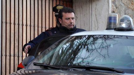 Le commandant du "Concordia", Francesco Schettino, accus&eacute; d'homicides et d'abandon du navire,&nbsp;a &eacute;t&eacute; incarc&eacute;r&eacute; le 14 janvier 2012. (ENZO RUSSO / AFP)