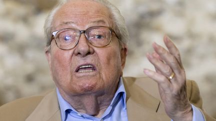 Jean-Marie Le Pen, exclu du Front national. (GEOFFROY VAN DER HASSELT / AFP)