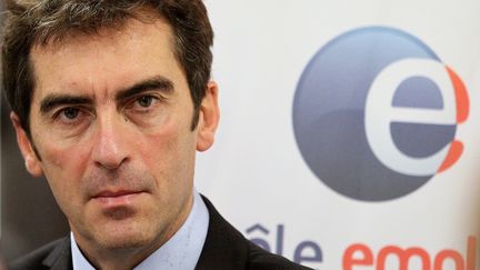 Jean Bassères, directeur général de Pôle emploi, le 27 décembre 2011 à Reims. (FRANCOIS NASCIMBENI / AFP)