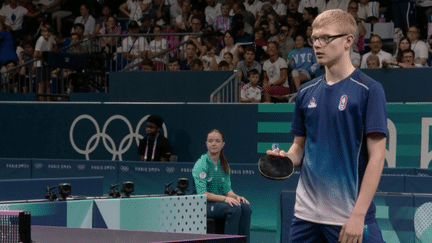 Vendredi 9 août, les frères Lebrun, Félix et Alexis, et Simon Gauzy ont remporté la médaille de bronze face à l'équipe du Japon.