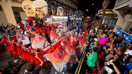 En Floride, la traditionnelle parade d'Halloween a des accents très politiques