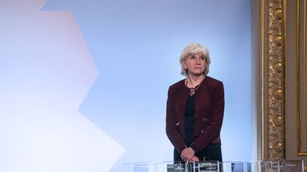 Laurence Tubiana à Paris, le 22 décembre 2015. (ETIENNE LAURENT/ AFP)