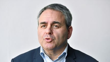 Le président des Hauts-de-France, Xavier Bertrand, le 20 février 2019 à Lille (Nord). (PHILIPPE HUGUEN / AFP)