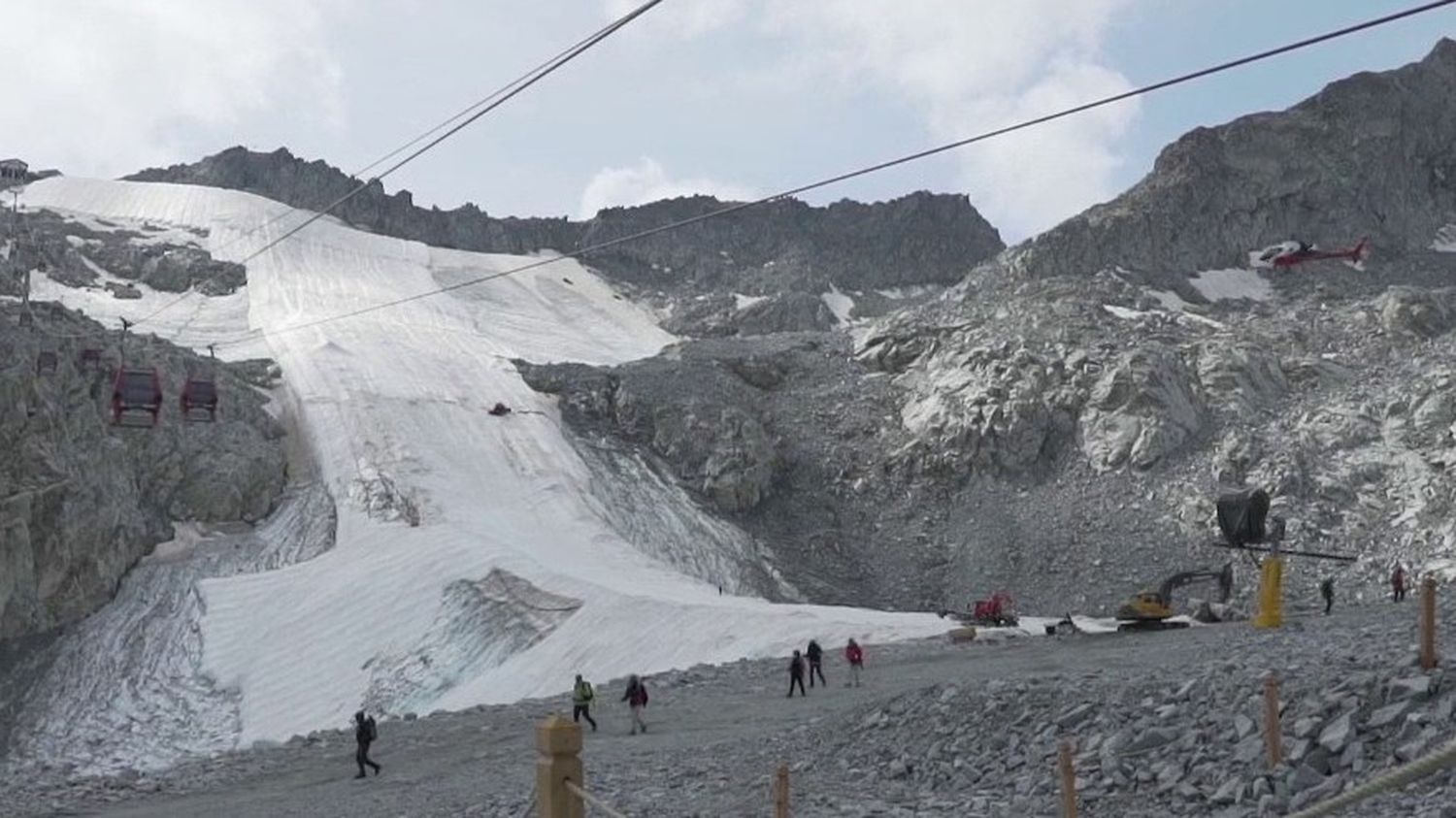 Sarenne : un glacier bientôt disparu