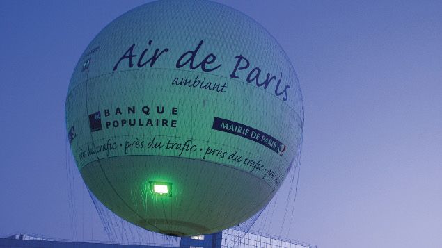 &nbsp; (Le Ballon de Paris, troisième point le plus haut de Paris © Daphné Deguines)