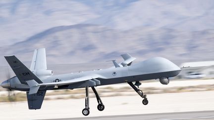 Un drone MQ-9 Reaper fabriqué par Boeing. (TSGT. EMERSON NUNEZ/US AIR / MAXPPP)