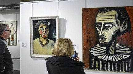 Exposition Bernard Buffet et Jean Couty, parcours croisés à Lyon
 (Joël PHILIPPON / PHOTOPQR/LE PROGRES/MAXPPP)