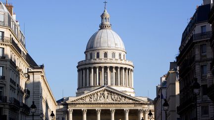 Le Panth&eacute;on, temple r&eacute;publicain o&ugrave; sont conserv&eacute;s les restes des personnages fran&ccedil;ais illustres, comme Jean Jaur&egrave;s, Alexandre Dumas, Victor Hugo et Marie Curie. (LOIC VENANCE / AFP)