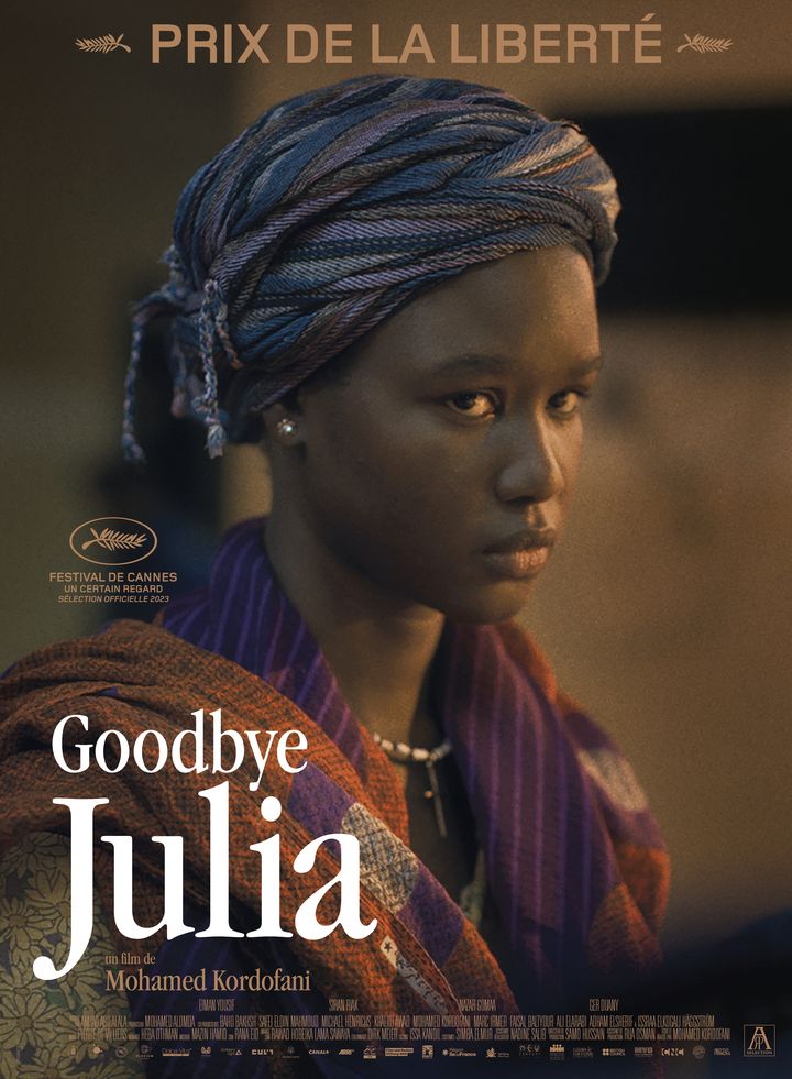 Affiche du film "Goodbye Julia", de Mohamed Kordofani, sortie le 8 novembre 2023 (ARP SELECTION)