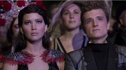 Jennifer Lawrence et Josh Hutcherston dans "Hunger Gamezs - L'Embrasement" de Francis Lawrence
 (Metropolotan FilmExport)