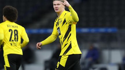 Haaland a illuminé la journée de Bundesliga avec un quadruplé (FIRO/SEBASTIAN EL-SAQQA / AUGENKLICK/FIRO SPORTPHOTO)