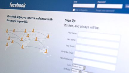 La page d'accueil de Facebook, le 30 août 2010. (NICHOLAS KAMM / AFP)