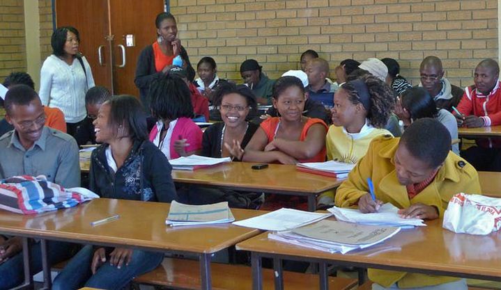 Dans une classe du Lesotho (Afrique australe), en 2010.  (K. Kendall/Flickr)