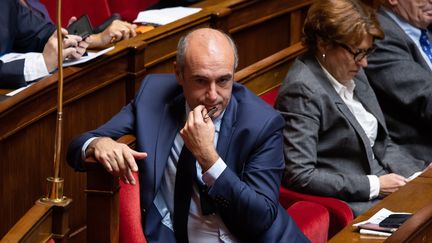 Olivier Marleix, le président du groupe Les Républicains (LR) à l'Assemblée nationale.&nbsp; (ALEXIS SCIARD / MAXPPP)