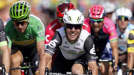 &nbsp; (Mark Cavendish a remporté sa 29e étape dans un Tour de France, une de plus qu'Hinault © Jean-Paul Pelissier / Reuters)