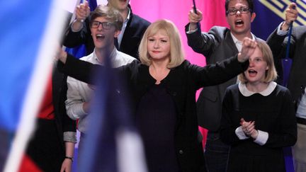 Irène Jacob dirige un parti d'extrême droite dans "Chez Nous" de Lucas Belvaux.
 (Copyright Jean Claude LOTHER - Synecdoche Artémis Productions)