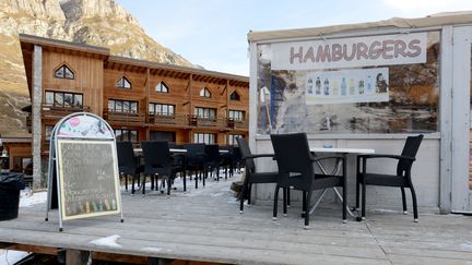 Le snack La cabane, le 13 d&eacute;cembre 2014 &agrave; Val d'is&egrave;re (Savoie). (JEAN-PIERRE CLATOT / AFP)