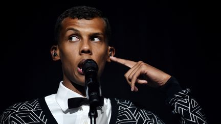 Le chanteur belge Stromae, New York, juin 2014
 (STAN HONDA / AFP)