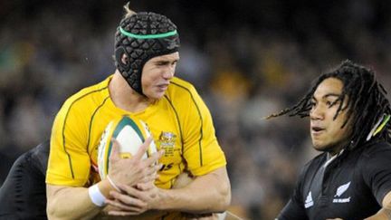 L'Australien Berrick Barnes lors du Tri-Nations 2010