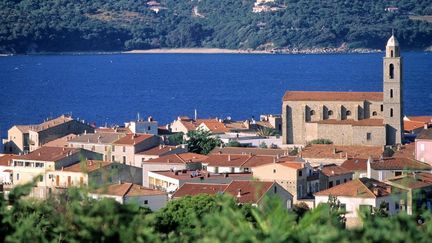 La ville de Propriano, en Corse du Sud. (STEPHANE FRANCES / AFP)