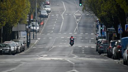 Le centre-ville de Nantes, le 28 mars 2020. (MAXPPP)