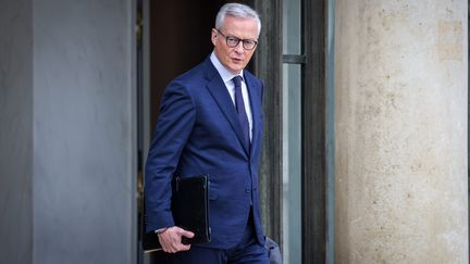 Bruno Le Maire, le ministre de l'Économie, au palais de l'Élysée, à Paris, le 8 novembre 2023. (FRED DUGIT / MAXPPP)