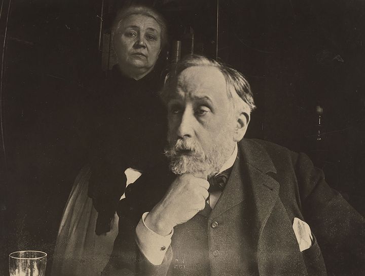 Edgar Degas, Autoportrait avec sa gouvernante, Zoé Closier (23, rue Ballu), BnF, Estampes et photographie (© BnF)