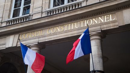 La façade du Conseil constitutionnel, à Paris, le 15 octobre 2018. (BERTRAND GUAY / AFP)