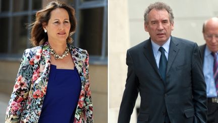 Apr&egrave;s leur d&eacute;faite aux l&eacute;gislatives, S&eacute;gol&egrave;ne Royal et Fran&ccedil;ois Bayrou se cherchent un nouvel avenir. (AFP / FTVI)