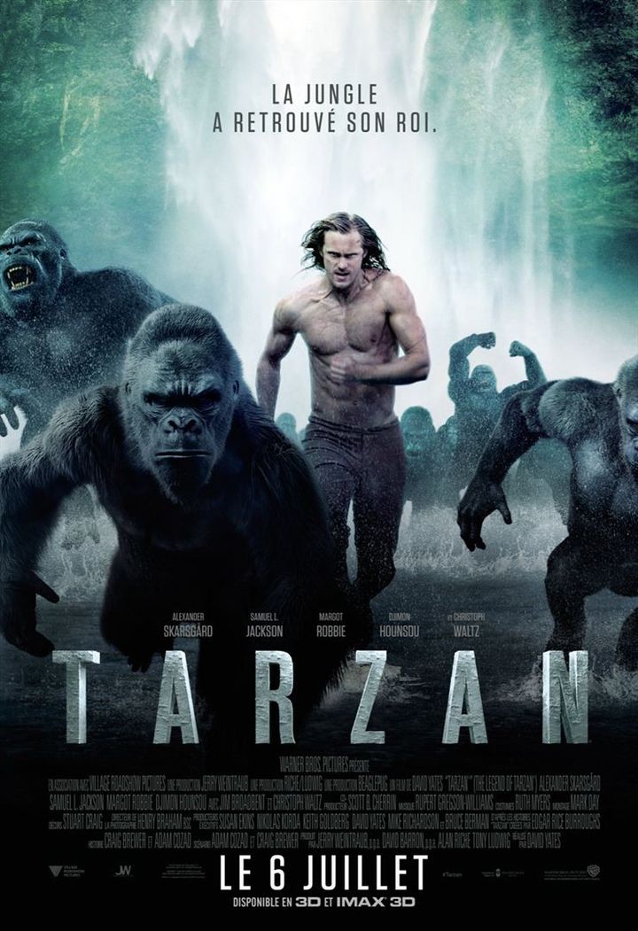 "tarzan" : l'affiche française
 (Warner Bros.)