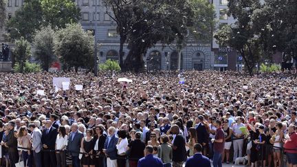 Attentats : une Europe unie derrière l'Espagne