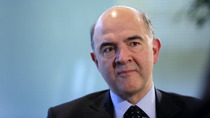 Le ministre des Finances fran&ccedil;ais, Pierre Moscovici, le 26 f&eacute;vrier 2013&nbsp;&agrave; Paris.&nbsp; (JACKY NAEGELEN / REUTERS)