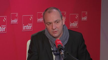 Laurent Berger, le secrétaire général de la CFDT, invité de France Inter, mercredi 11 janvier 2023. (FRANCE INTER)