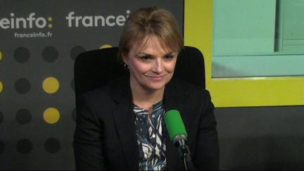 Christine Loizy, directrice générale de Primark, mardi 13 novembre sur franceinfo. (RADIO FRANCE / CAPTURE D'ÉCRAN)