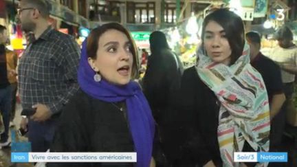 Iran, vivre avec les sanctions américaines (France 3)