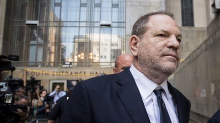 Harvey Weinstein, le 5 juin 2018 à New-York (Etats-Unis). (DREW ANGERER / GETTY IMAGES NORTH AMERICA / AFP)