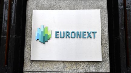 Facade de la banque Euronext à Amsterdam (Pays-Bas). Photo d'illustration. (JOHN THYS / AFP)